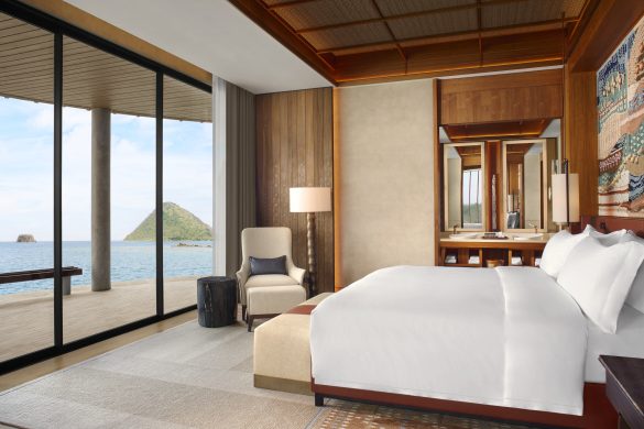 Ta'aktana Labuan Bajo, sea villa bedroom