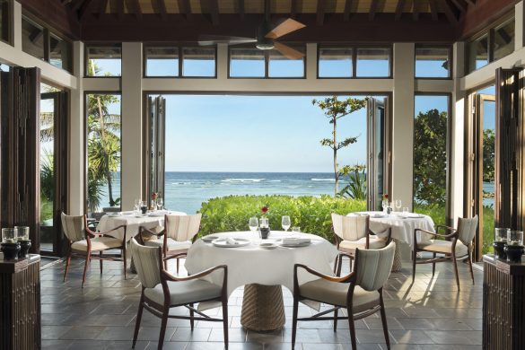 The Beach Grill restaurant, The Ritz-Carlton, Bali