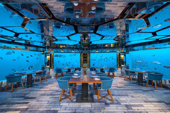 SEA Underwater Restaurant Maldives, at Anantara Kihavah Maldives