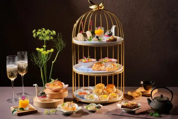 Flavours of Japan Afternoon Tea with Champagne