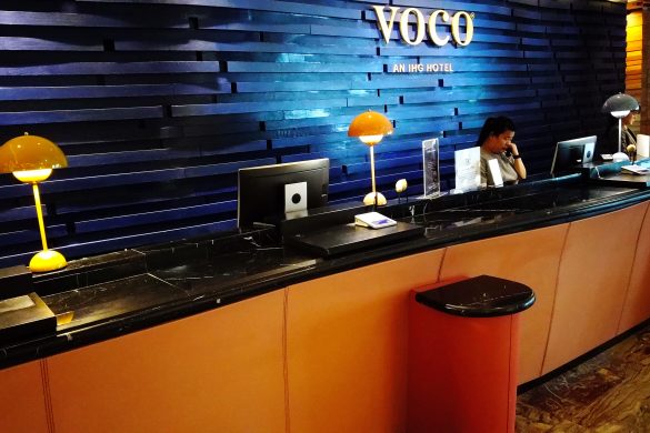 voco Orchard Singapore lobby