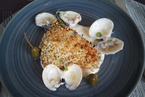 Bara On Six, Seabass dish
