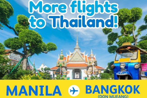 Cebu Manila Bangkok flight
