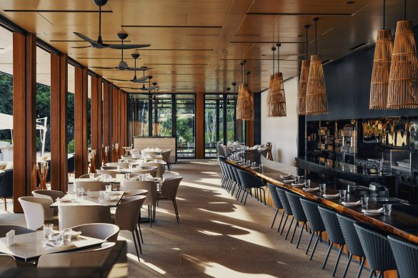 Ember Beach Club restaurant interior
