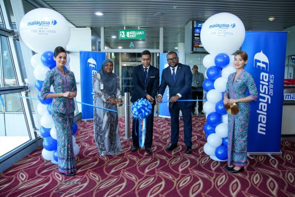 Malaysia Airlines Maldives flight launch