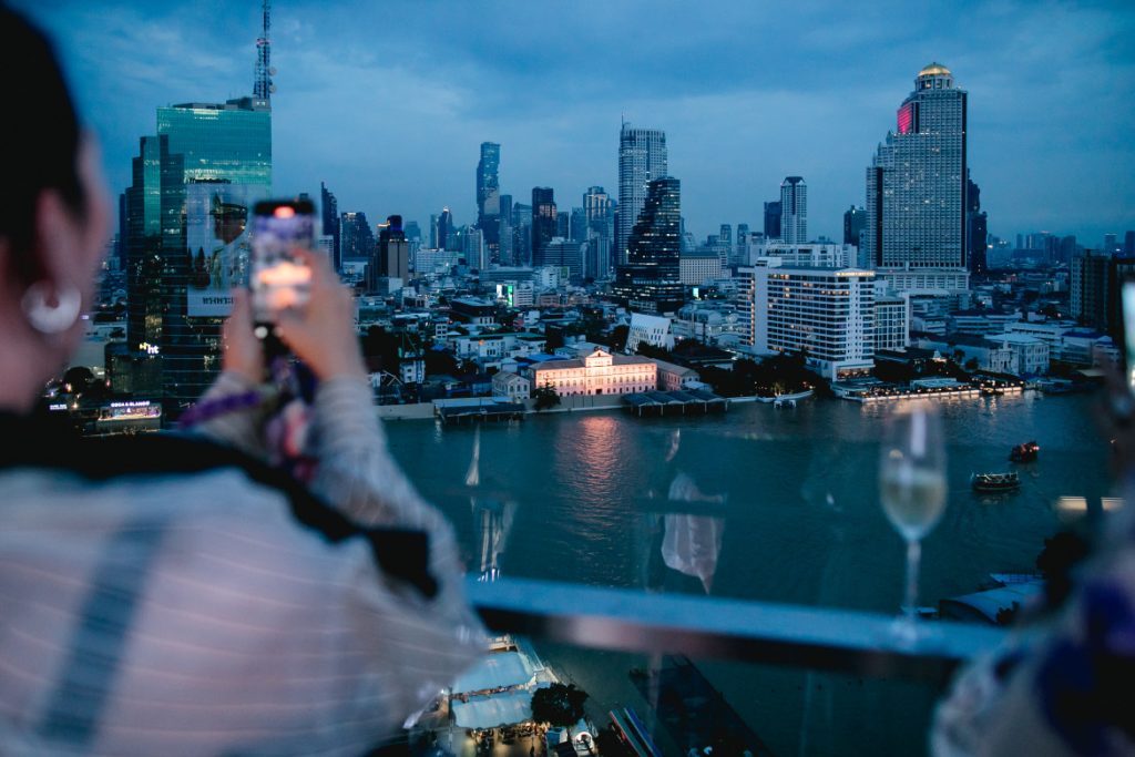 Riverside view of The Langham Customs House Bangkok