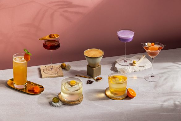 The Lobby Lounge cocktails