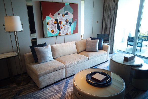 Marina Bay Sands, suite living room