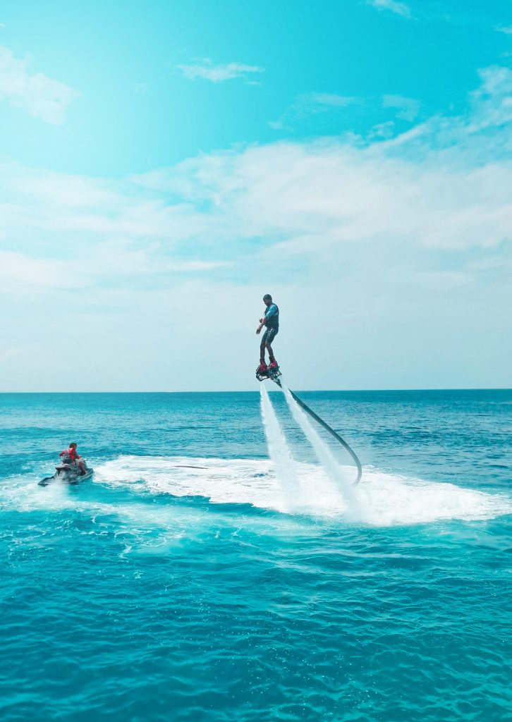 Flyboarding at NH Maldives Kuda Rah Resort