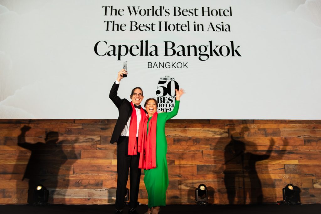 Capella Bangkok hotels is the winner of the World's 50 Best Hotels in 2024