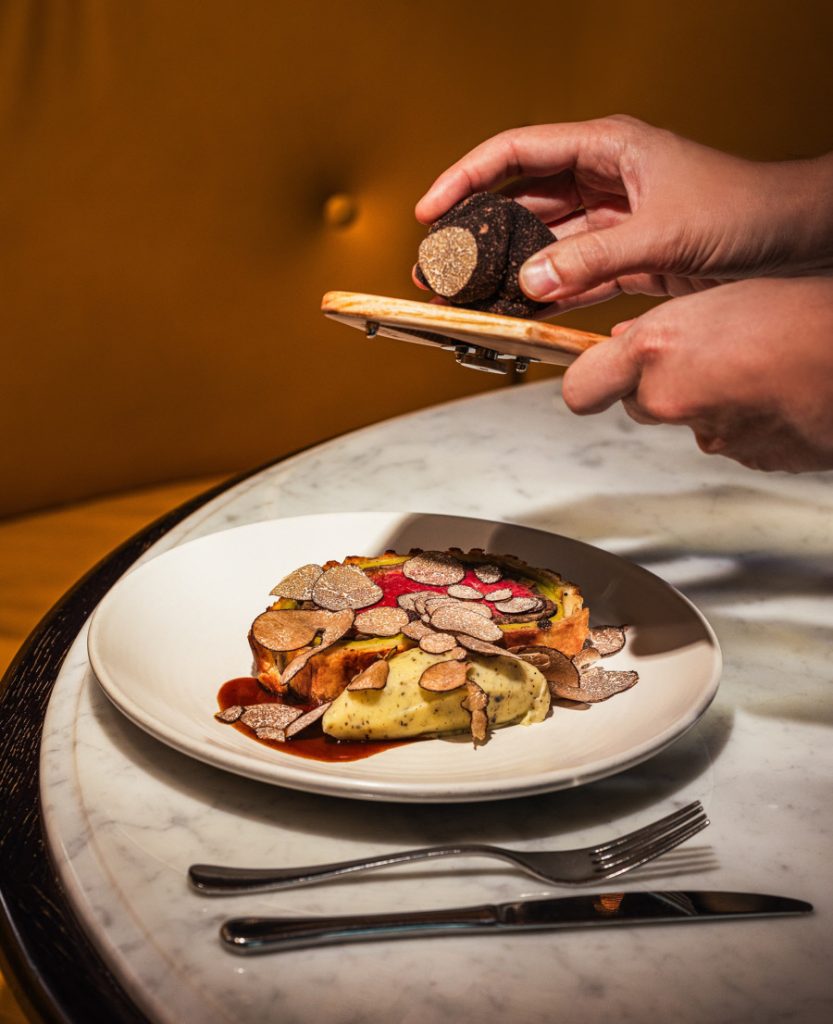 Truffle Beef Wellington, Bread Street Kitchen