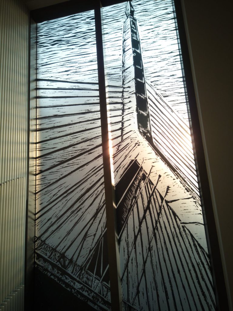 Window screen art, Innside Bangkok hotel