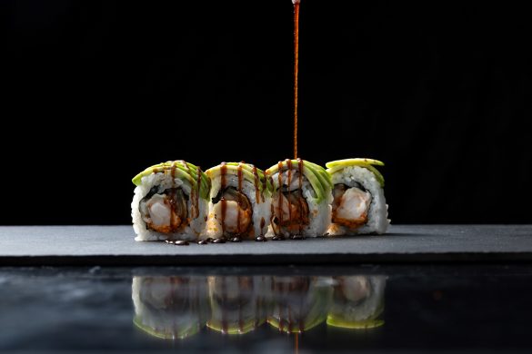 Shio restaurant signature Roll Wave Rider dish