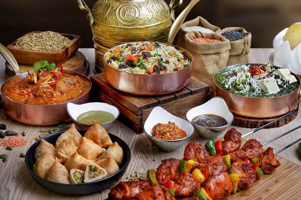 Indian cuisines, buffet Orchid Cafe