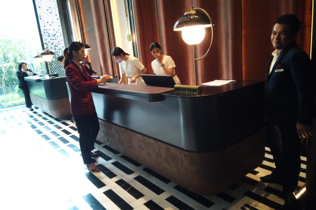 Front desk, InterContinental Bangkok Sukhumvit