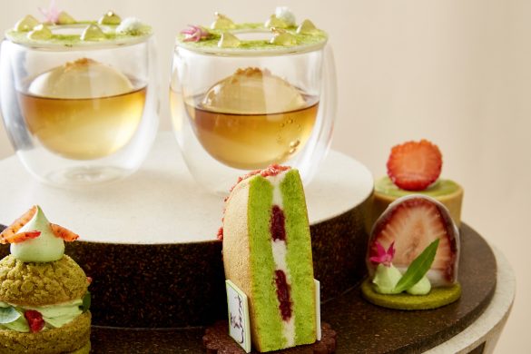 Japanese Garden afternoon tea, Conrad Bangkok