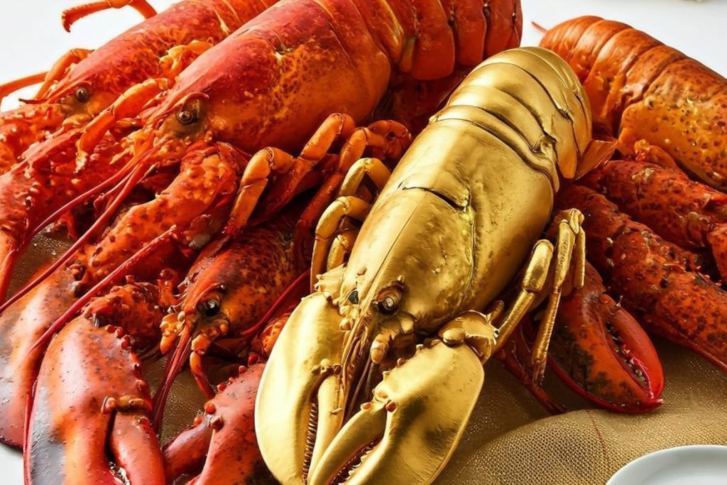 Restaurant Kwee Zeen: Surf & Turf
selection, Marche Du Homard – Lobster Market