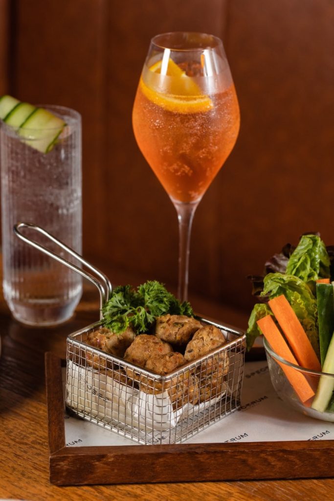 Spritz and Larb Moo Nueng, Hyatt Regency Bangkok Sukhumvit