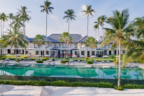 Beach pool, The Sanchaya