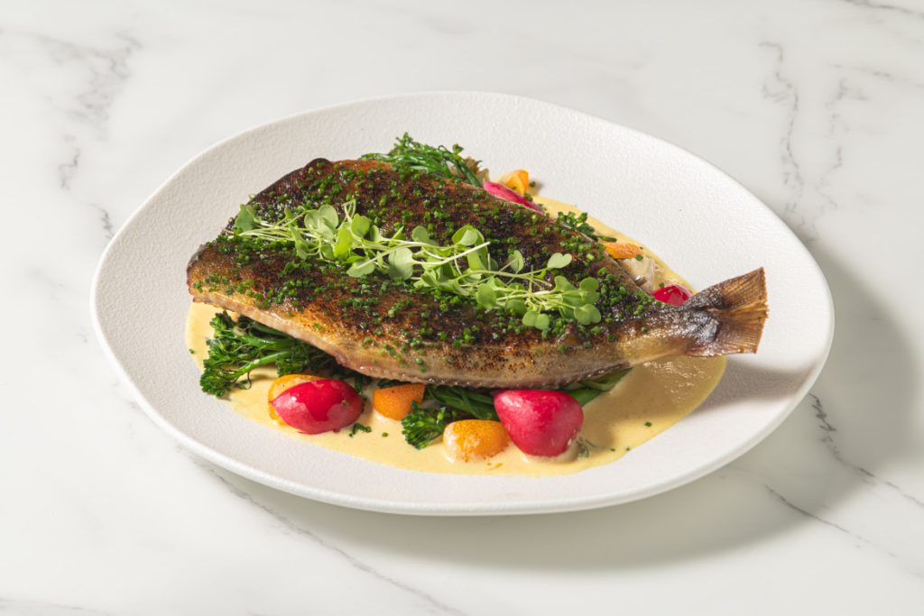 Watermark restaurant Hong Kong: Grilled seasonal whole fish