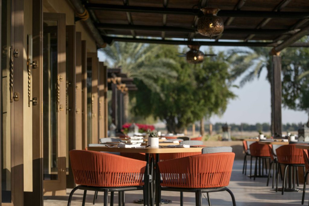 Zala outdoor dining seats