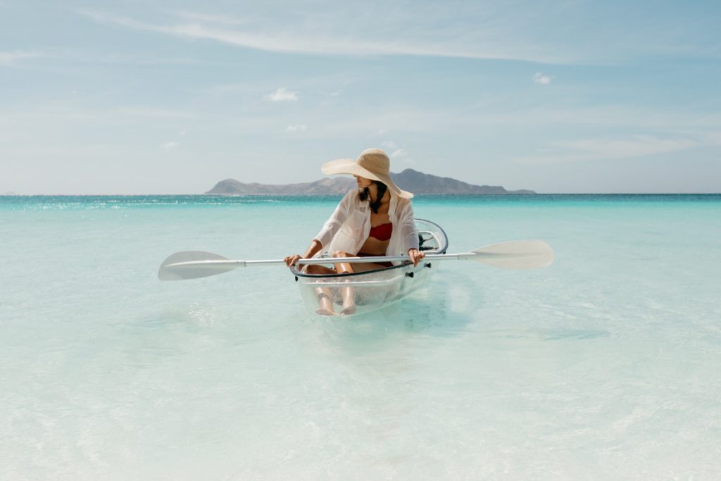 Amanpulo, kayak