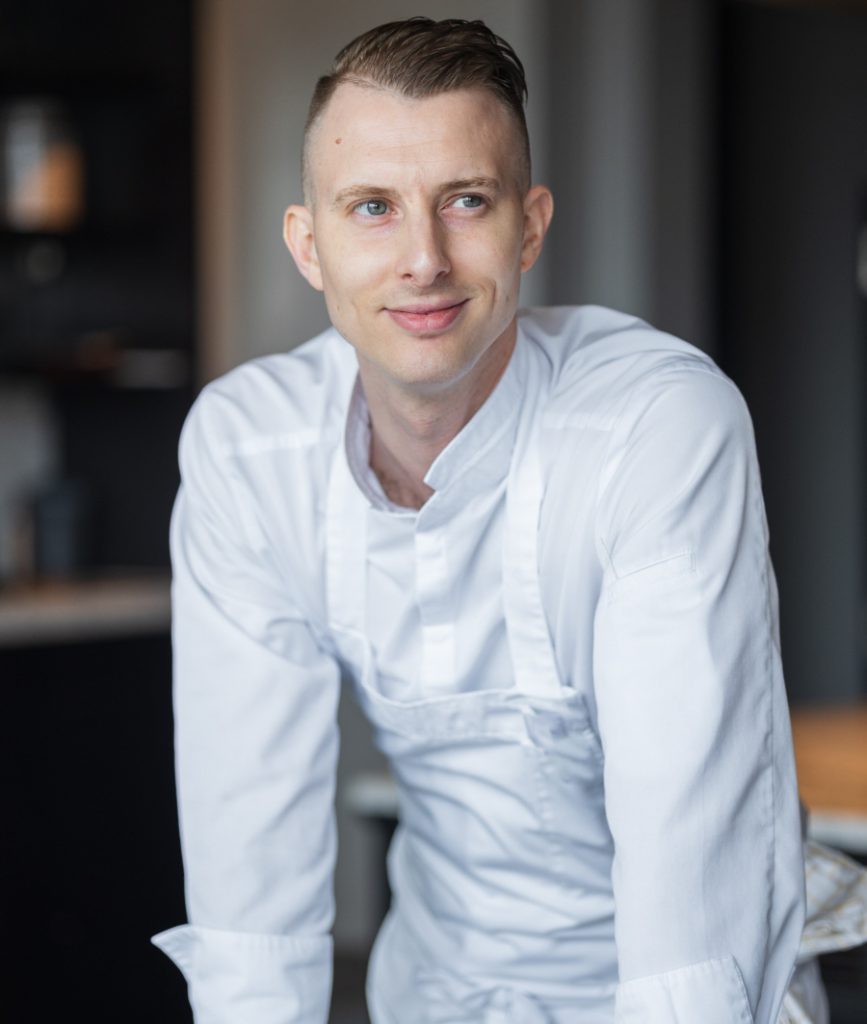 Chef Davide Garavaglia, the former Chef de Cuisine of Mirazur