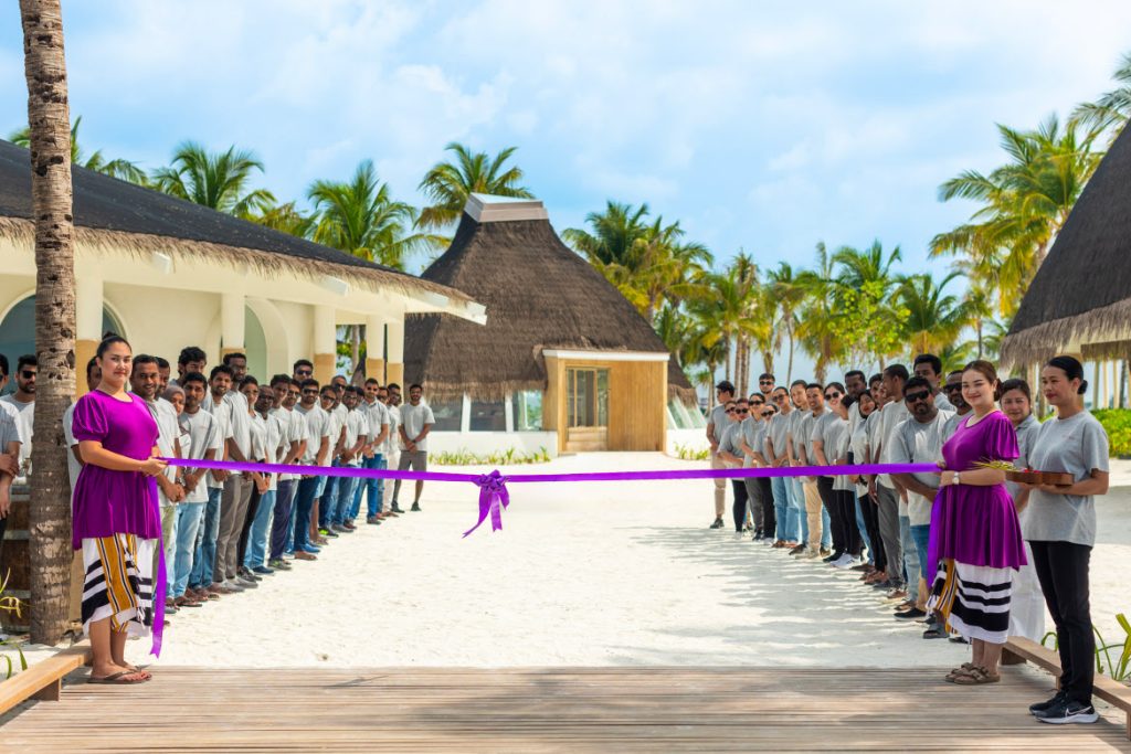 Opening ceremony at Centara Mirage Lagoon Maldives