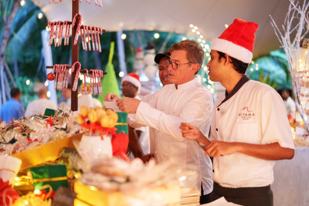 Christmas market, Niyama Private Islands Maldives