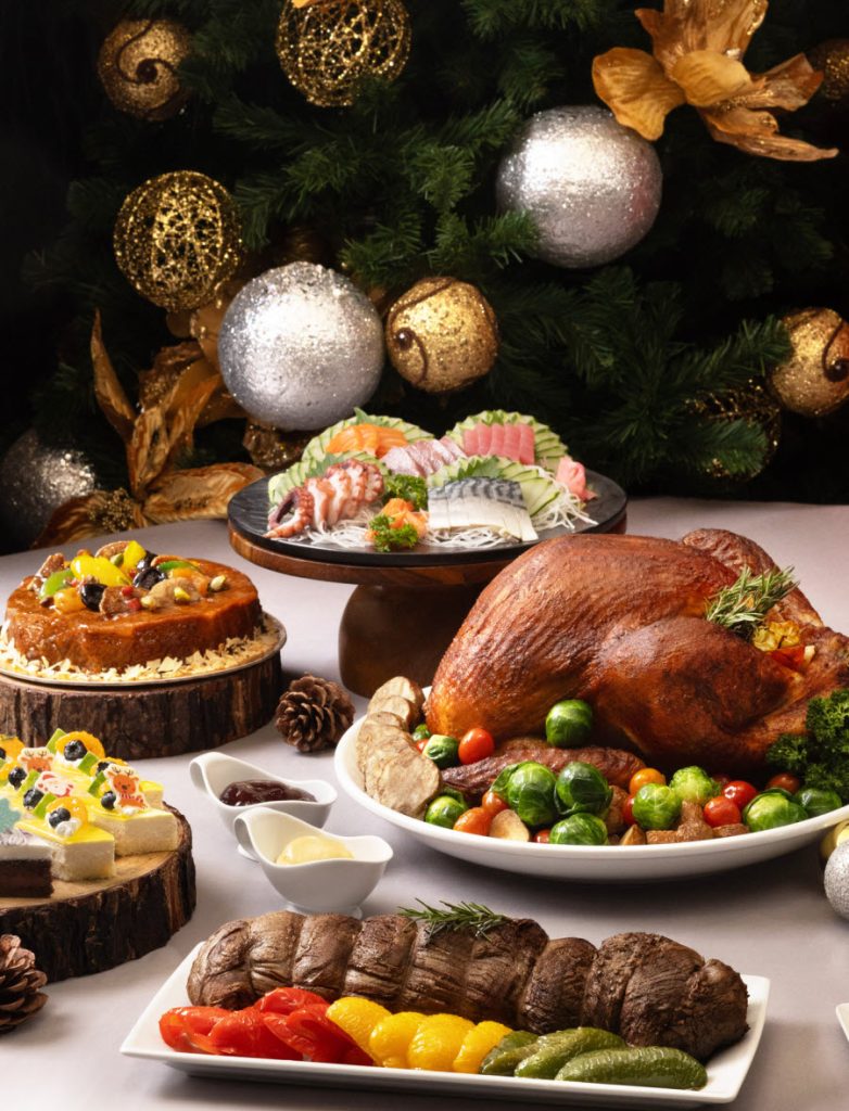 Christmas food at Holiday Inn Bangkok