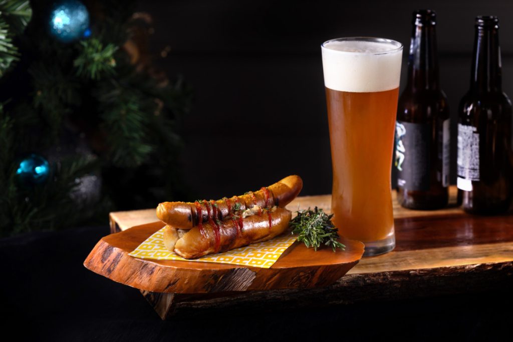 Beer and sausage, Beer Republic, Holiday Inn Bangkok