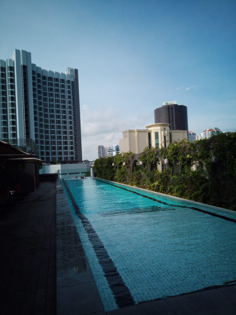 M Social Singapore lap pool