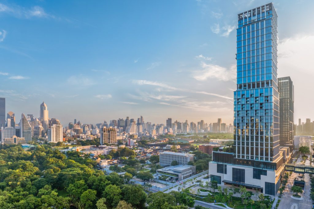 The Ritz-Carlton, Bangkok near Lumpini Park