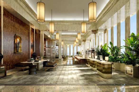 Shangri-La Phnom Penh hotel, lobby