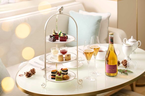 Winter garden afternoon tea, Lanson Place Causeway Bay: