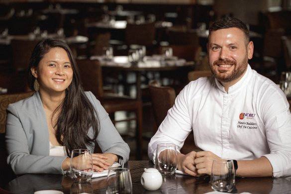 Annavi Galindo and Mauro Baldari, General Manager and Chef de Cuisine respectively
