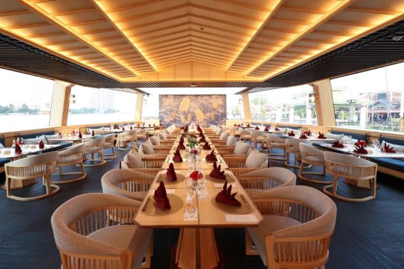 Okura Cruise dining