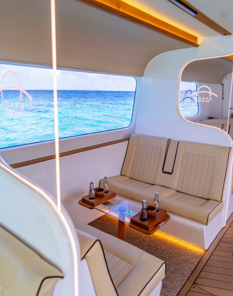 Ayada resort's new Maldives speedboat transfer