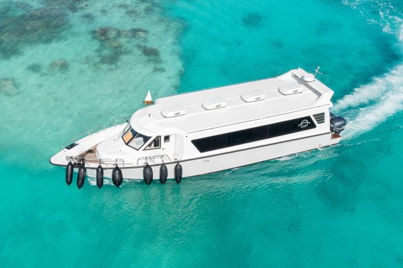 Ayada Maldives resort speedboat
