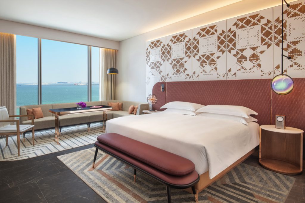 Andaz Doha, King room sea view