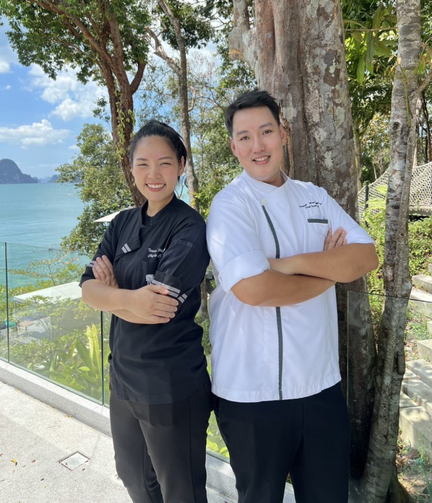 Chef Tipa and Chef Day, Banyan Tree Krabi resort