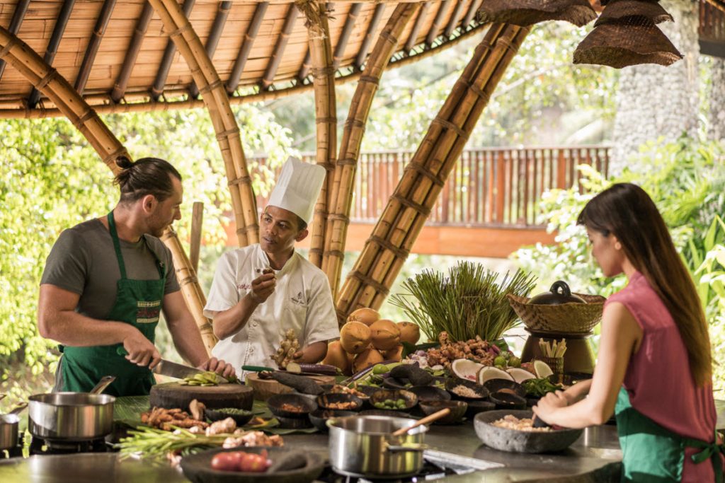 Four Seasons Bali experiences: cooking class