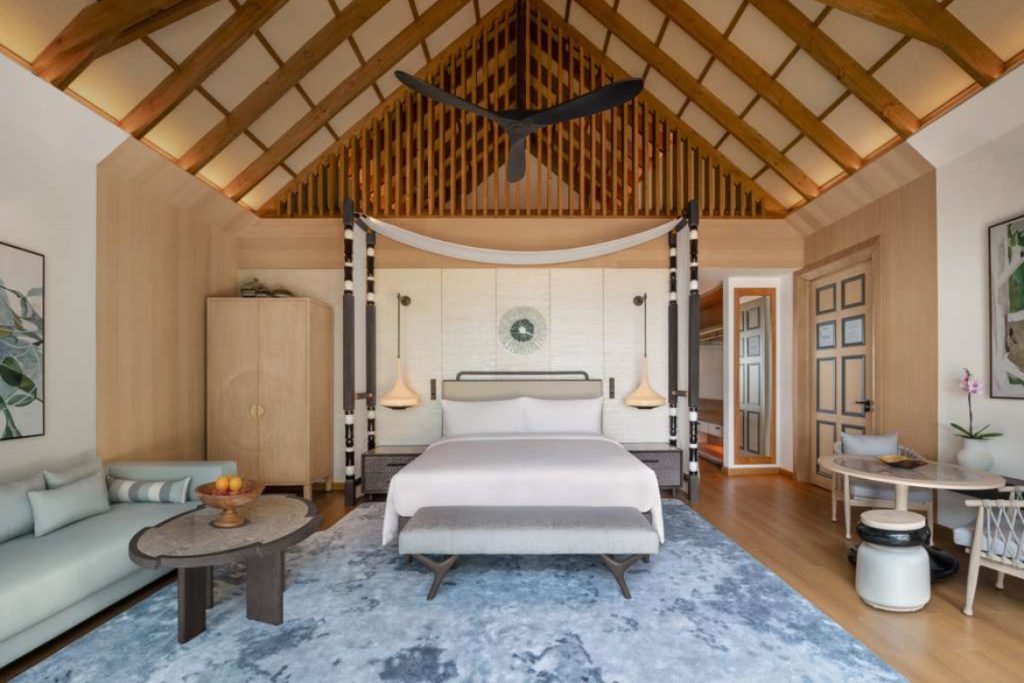 Bedroom, JW Marriott Kaafu Atoll Island Resort