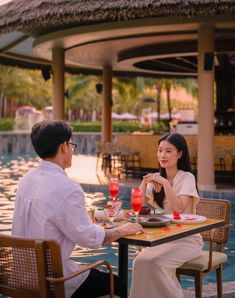 New World Phu Quoc Resort, Valentine’s Day romantic dining