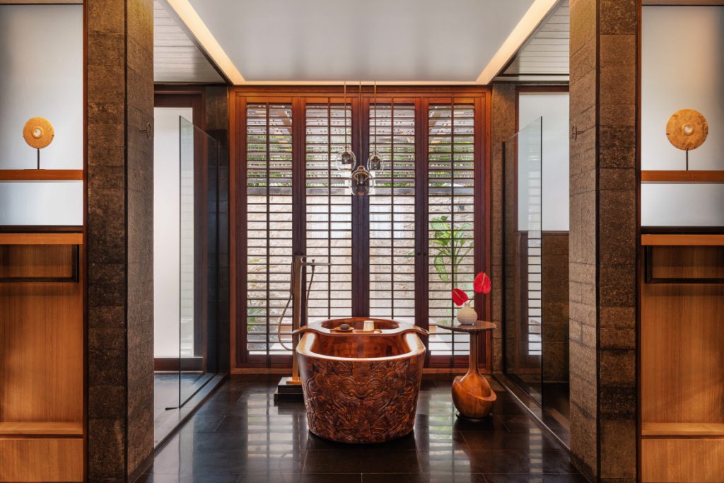 Regent Bali beach villa bathroom