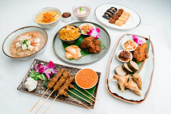 Malaysia Airlines Mandarin Oriental partnership: Platinum Lounge food