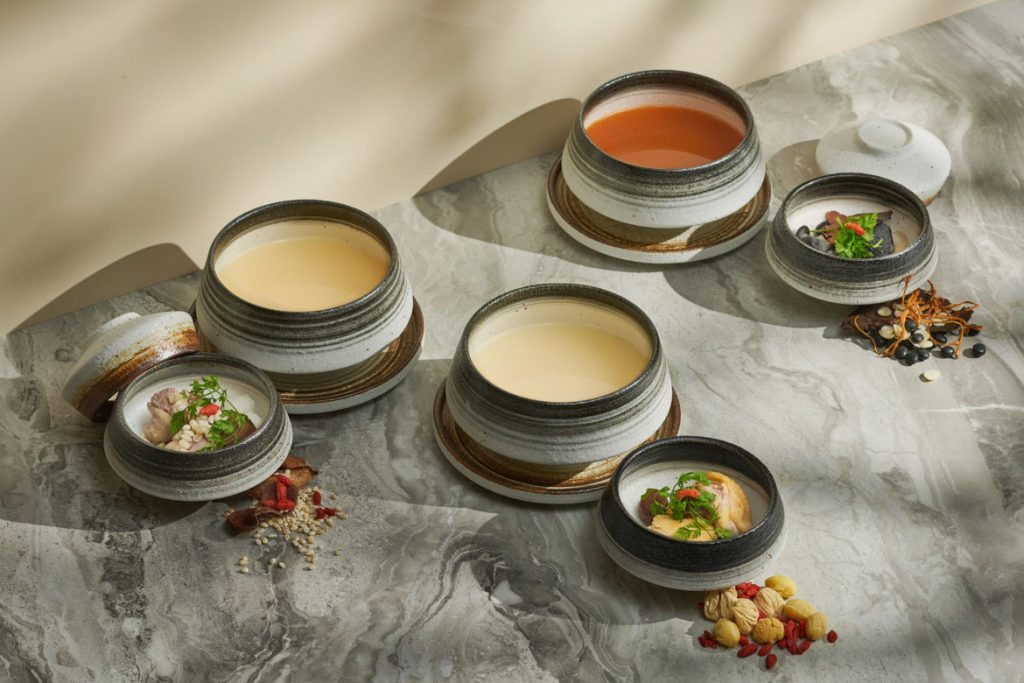 Man Fu Yuan warm double boiled soups for soil