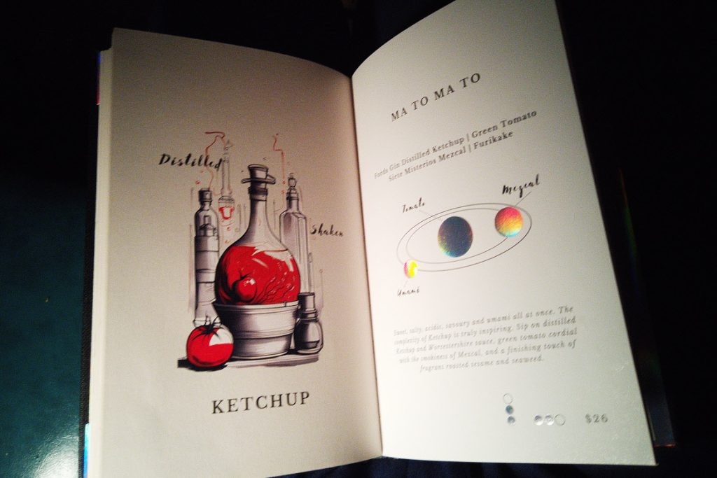 Ma To Ma To menu cocktail