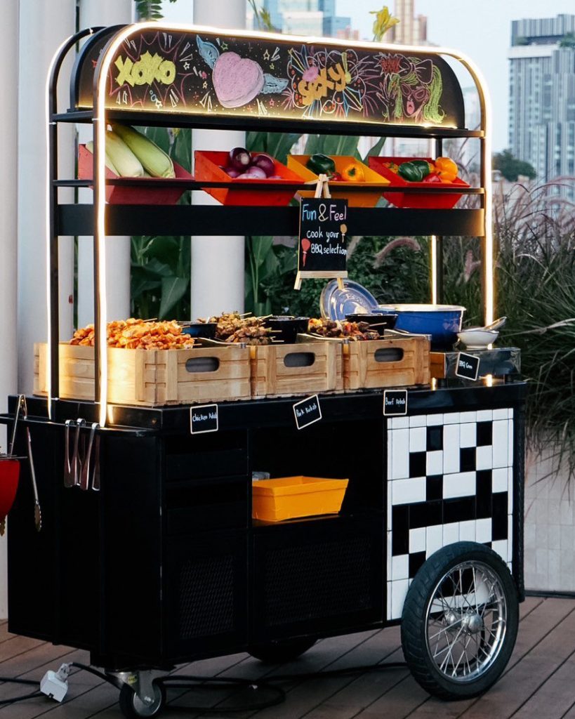 BBQ lorry, Moxy Backyard