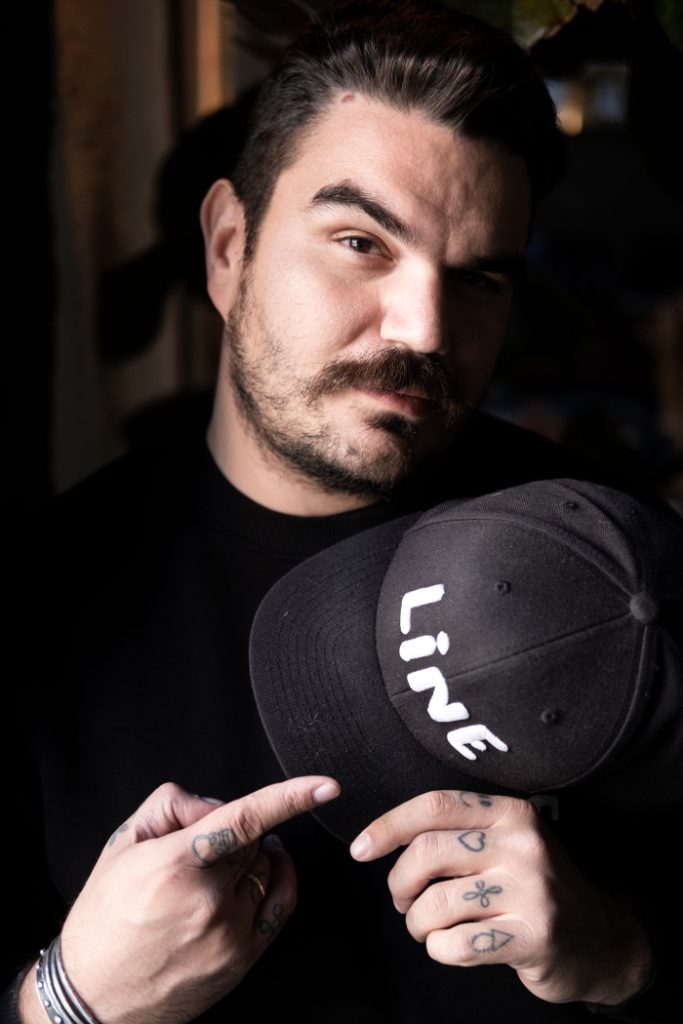Line bartender Vasilis Kyritsis